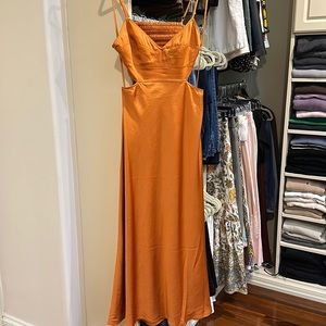 A.l.c Blakey dress size 4 in orange